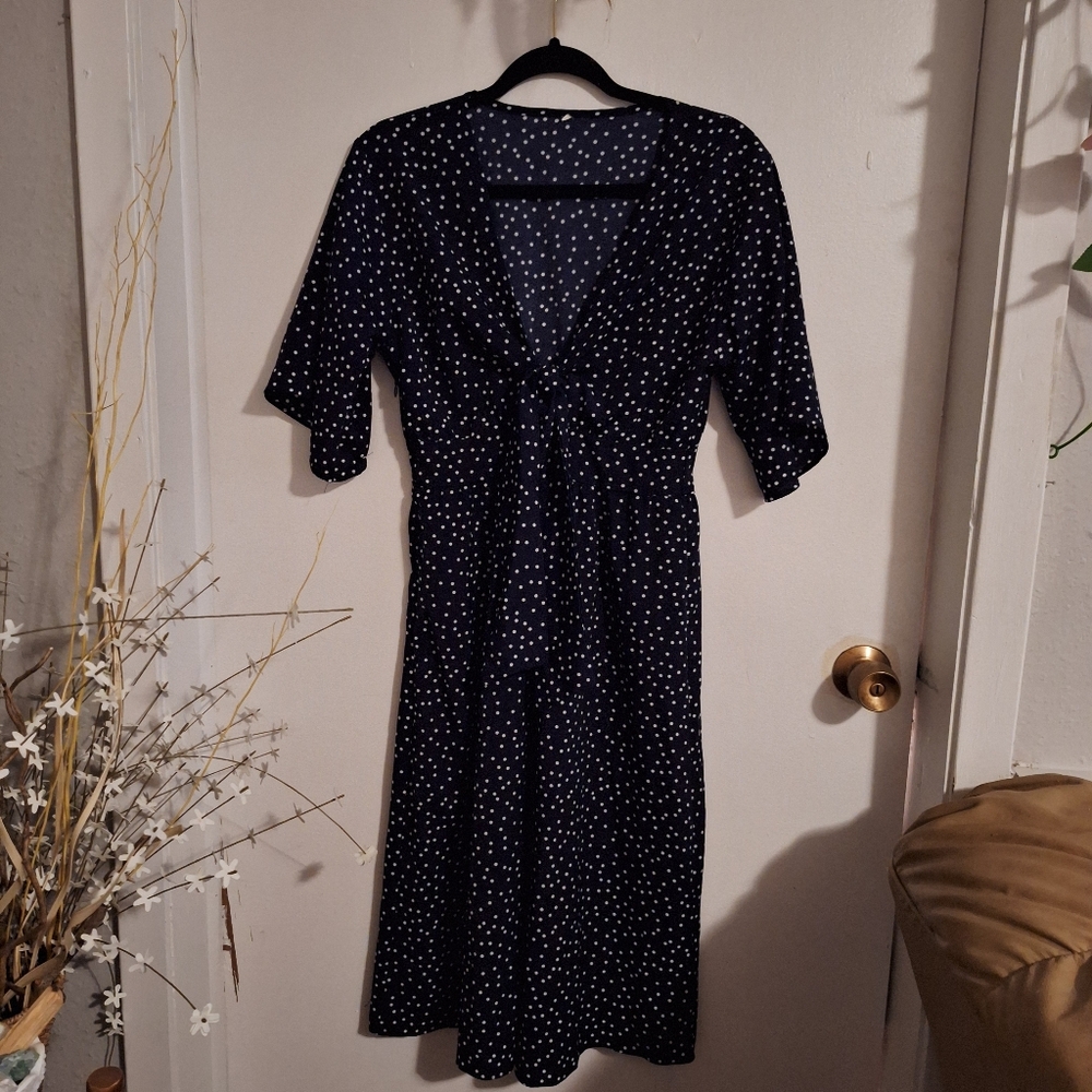 Deep Blue Dress